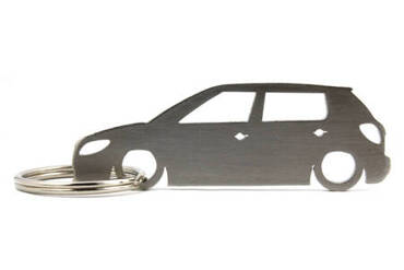 Skoda Fabia MK2 5d stainless steel key ring