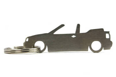 Stainless steel VW Volkswagen Golf MK3 Convertible key ring