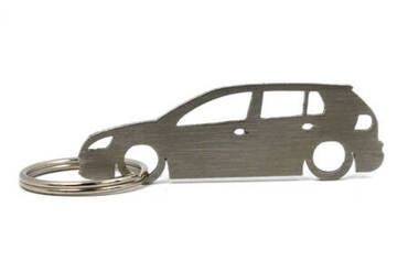 Stainless steel VW Volkswagen Golf MK5 5d key ring