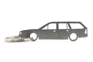 Stainless steel VW Volkswagen Passat B2 station wagon key ring