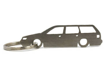 Stainless steel VW Volkswagen Passat B4 station wagon key ring