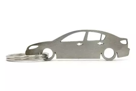 Stainless steel key ring Mazda 3 BK sedan