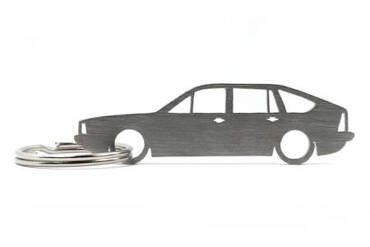 Stainless steel key ring VW Volkswagen Passat B2 sedan