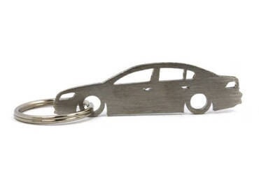 Stainless steel key ring VW Volkswagen Passat B7 sedan