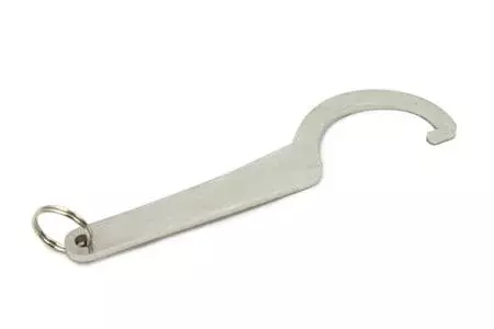 Stainless steel thread key ring