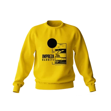 Subaru Impreza Blobeye sweatshirt yellow