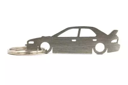 Subaru Impreza GC8 Meaneye 4d stainless steel key ring