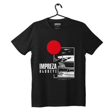 Subaru Impreza T-shirt Blobeye black