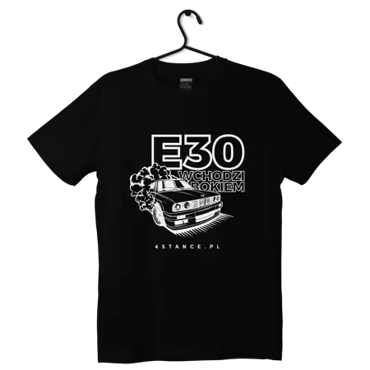 T-shirt BMW E30 T-shirt Enters sideways black