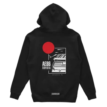 Toyota AE86 hoodie black