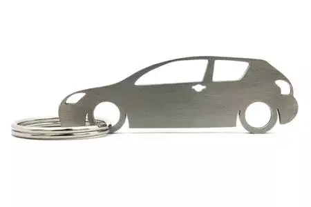 Toyota Corolla E12 3d stainless steel key ring