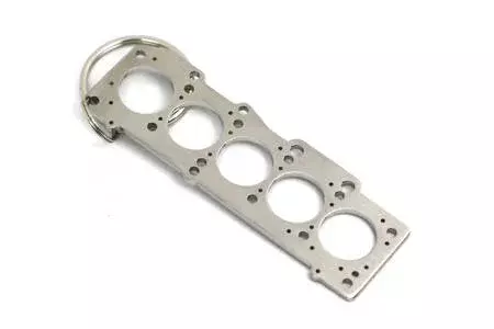 V5 AUDI stainless steel head gasket key ring