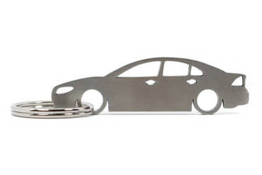 Volvo S80 MK2 stainless steel key ring