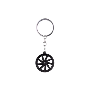 Vossen Rim Keyring Black