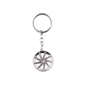 Vossen Rim Keyring Silver