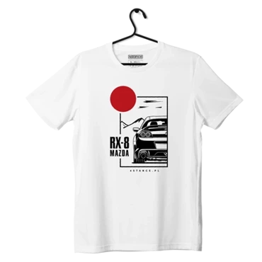 White MAZDA RX-8 JDM T-Shirt