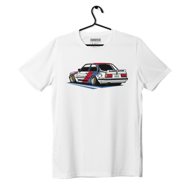 White T-shirt BMW E30 Pandem