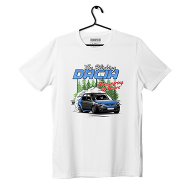 White T-shirt Dacia Logan shirt