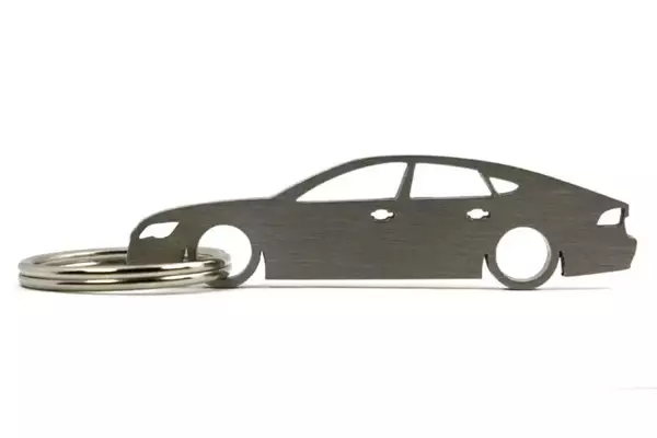 AUDI A7 stainless steel key ring