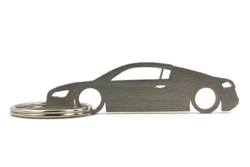 AUDI R8 stainless steel key ring