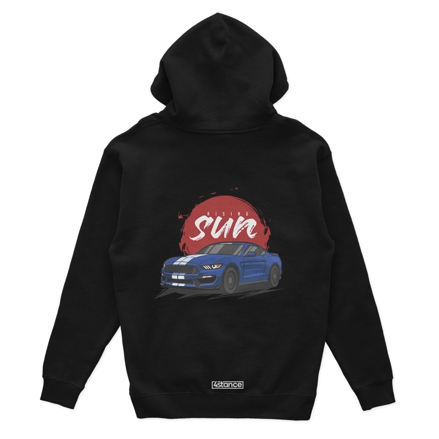 Black FORD MUSTANG SUN hoodie