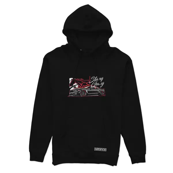 Black FORD Mustang Stang Gang hoodie