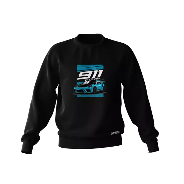 Black Porsche 911 GT3 RS sweatshirt