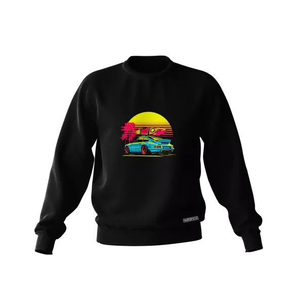 Black Porsche 911 Singer Sweatshirt