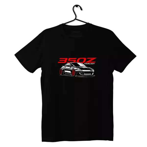 Black T-shirt Nissan 350Z Fairlady