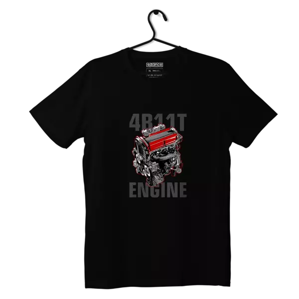 Black T-shirt engine 4B 11T EVO