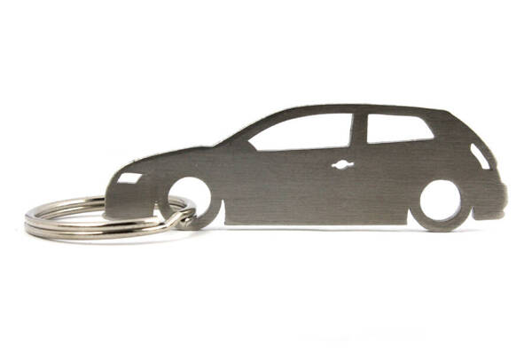 Fiat Stilo 3d stainless steel key ring