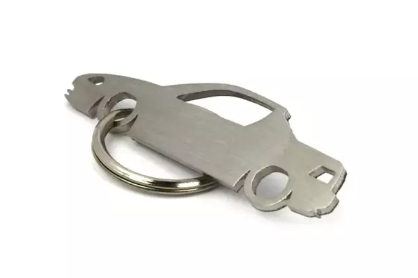 Honda CRX Del Sol stainless steel key ring