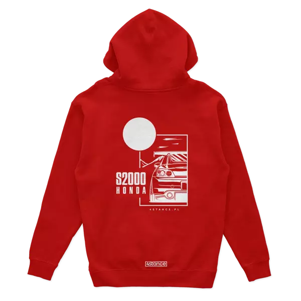 Honda S2000 hoodie red