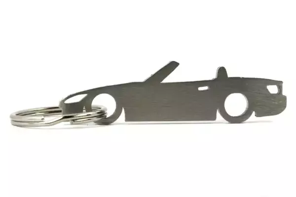 Honda S2000 stainless steel key ring