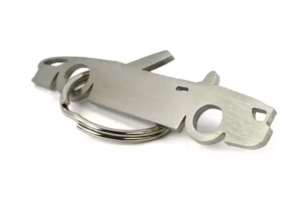 Honda S2000 stainless steel key ring