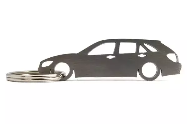 Lexus IS mk1 Sportcross stainless steel key ring