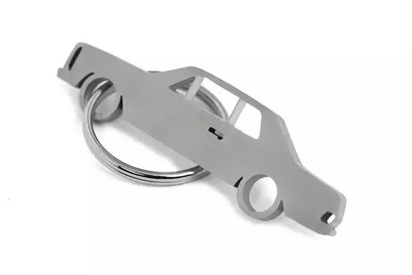 Mercedes-Benz E W115 Coupe stainless steel key ring