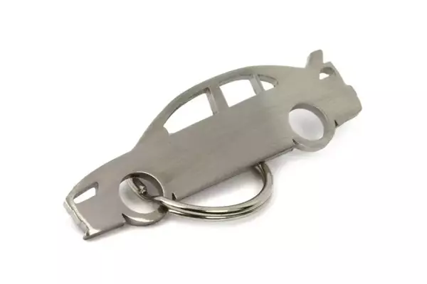 Mitsubishi Lancer EVO X stainless steel key ring