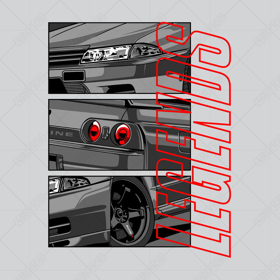 Mug for a Nissan Skyline GT-R R32 Legends fan