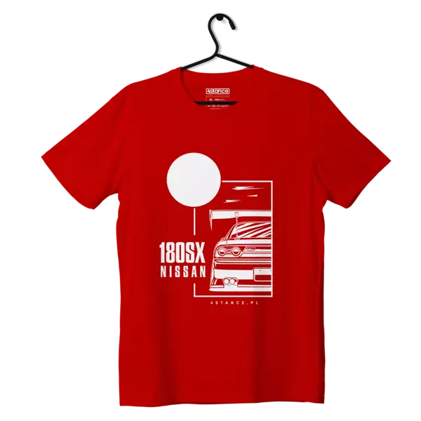 Nissan 180SX T-shirt red