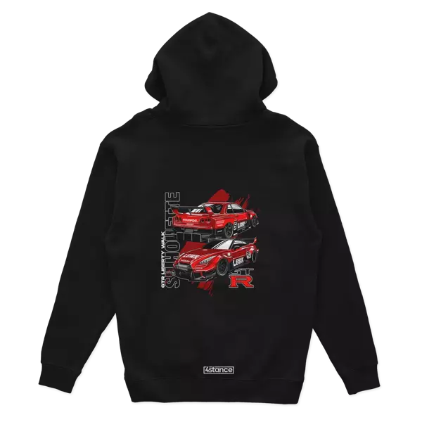 Nissan Skyline R35 Silhouette hoodie