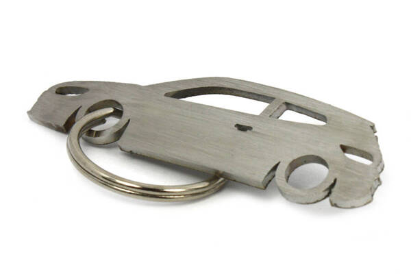 Stainless steel VW Volkswagen Scirocco MK3 key ring