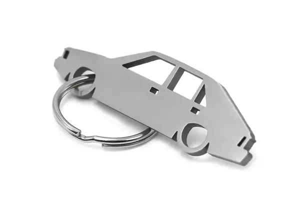 Stainless steel key ring FSO Polonez Borewicz