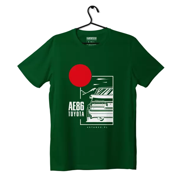 Toyota T-shirt AE86 green