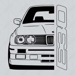 BMW E30 Front Fan Mug