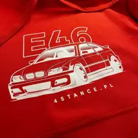 BMW E46 red sweatshirt