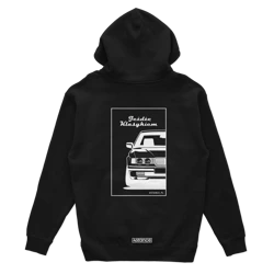 Black BMW E32 hoodie I drive a classic