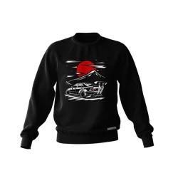 Black LEXUS IS200 IS300 IS DOWNHILL sweatshirt