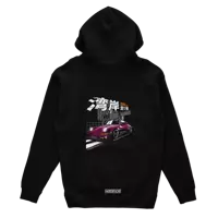 Black Porsche 930 hoodie