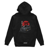 Black SUBARU IMPREZA HAWKEYE hoodie